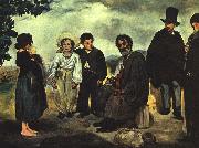 Edouard Manet The Old Musician oil on canvas